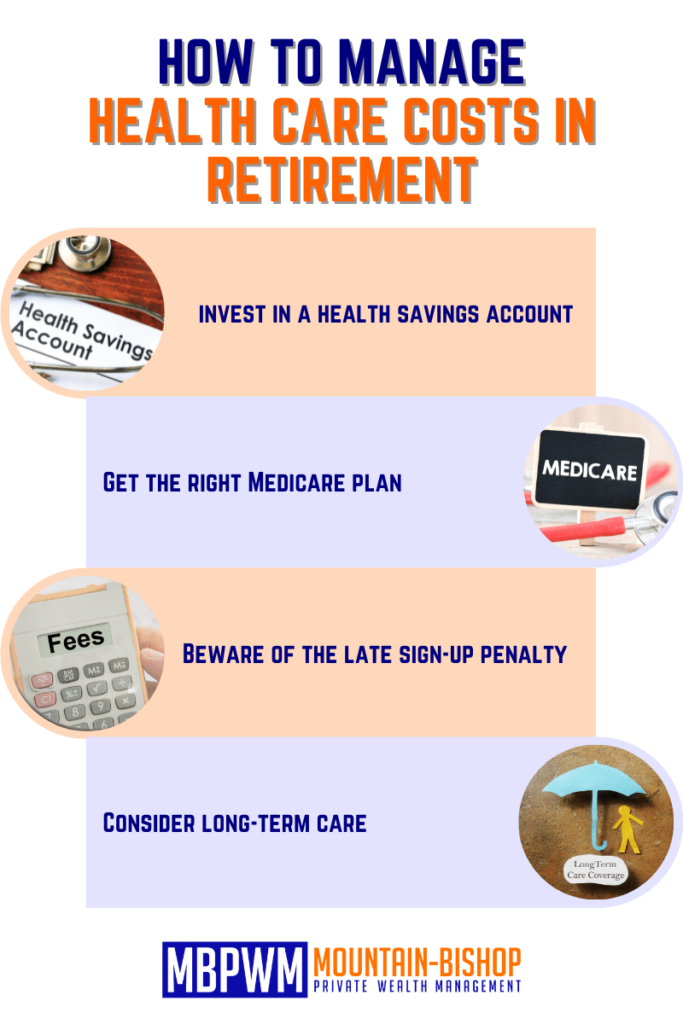 How to Manage Health Care Costs in Retirement Infographic